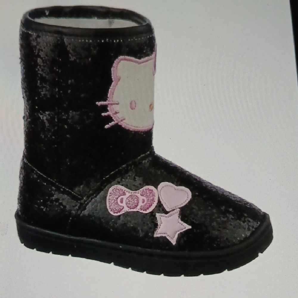 Sequin Hello Kitty Boots